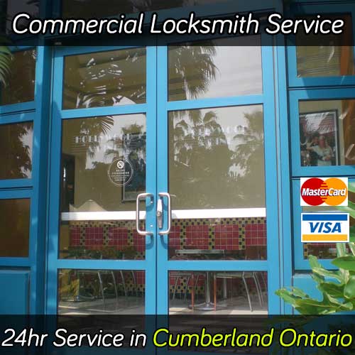 Commercial locksmith service in Cumberland Ontario